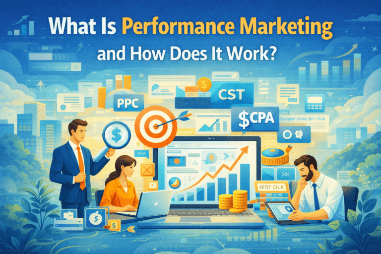 What is performance marketing and how does it work?