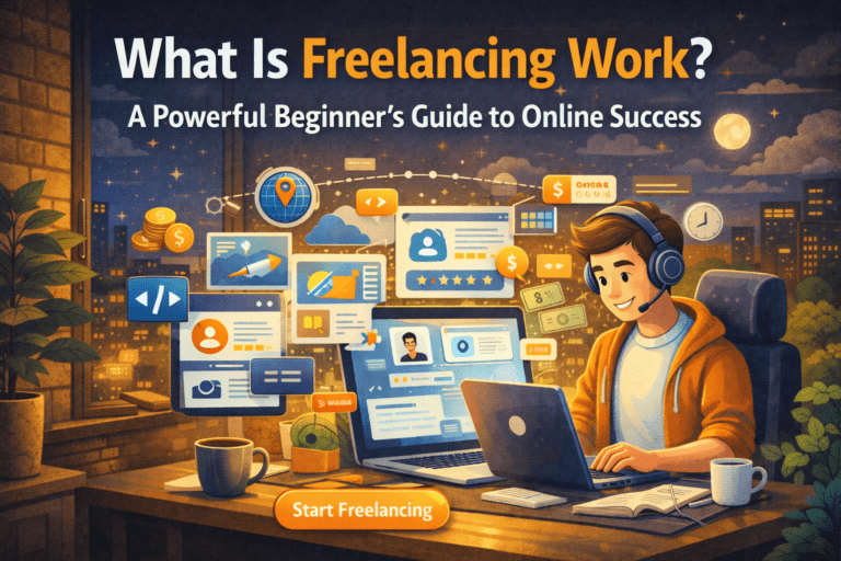 What Is Freelancing Work? A Powerful Beginner’s Guide to Online Success